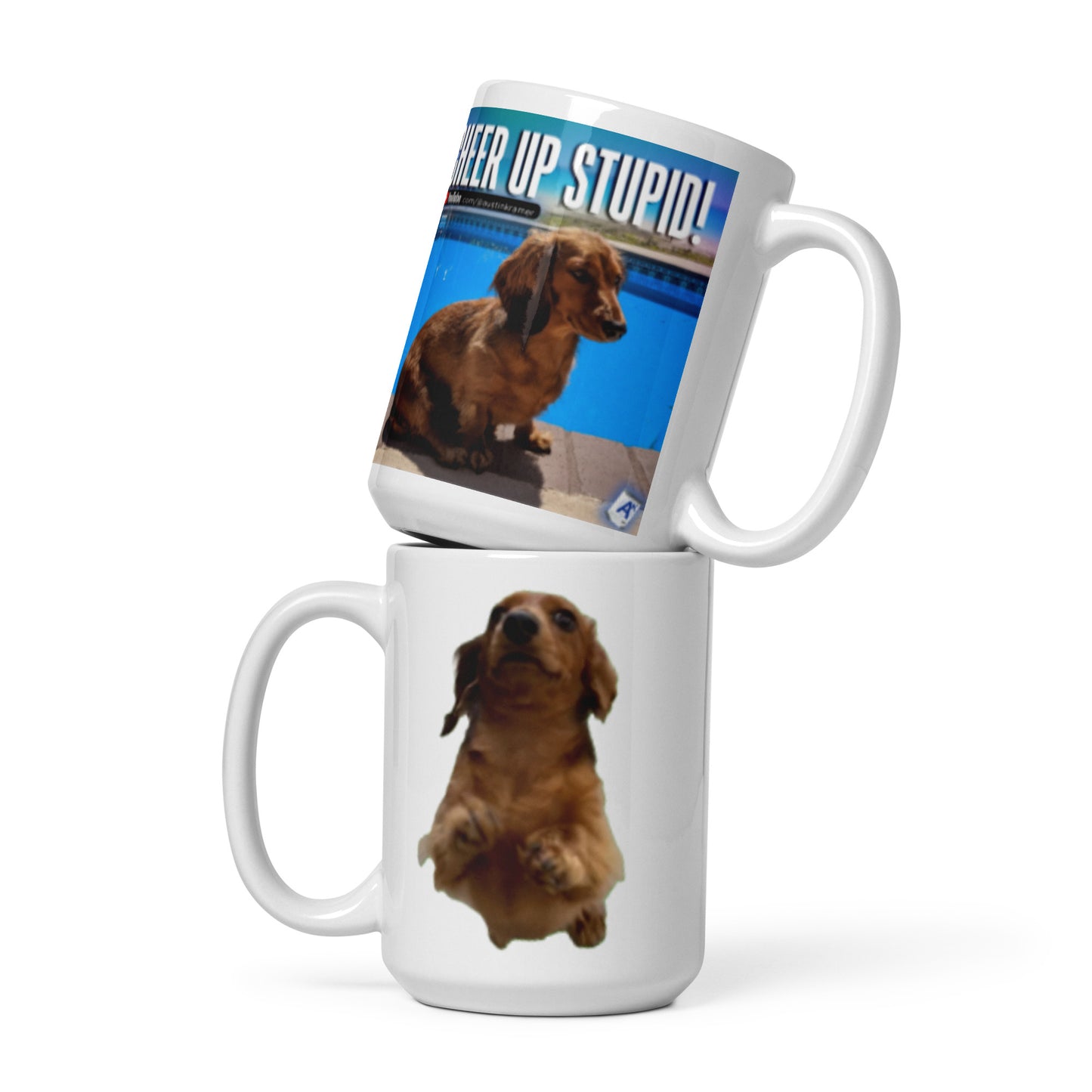 Cheer Up Stupid! Mug ft. Coco standin donce